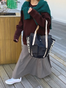 ponoponodailyさん（レディース・161cm）の冬コーディネート