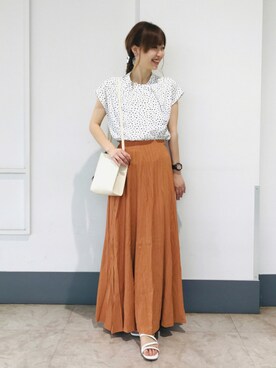 はるなさん（レディース・159cm）の夏コーディネート