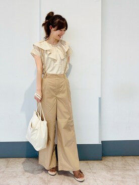 はるなさん（レディース・159cm）の秋コーディネート