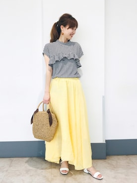 はるなさん(レディース・159cm)の夏コーディネート