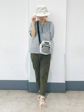 はるなさん（レディース・159cm）の夏コーディネート