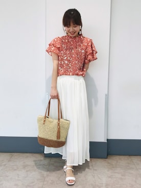 はるなさん（レディース・159cm）の夏コーディネート