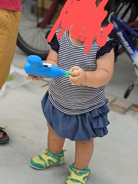 ちえさん（キッズ・80cm）の夏コーディネート