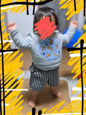 「RAGMART（ラグマート）のアイテム」を使った、ちえさん（キッズ・80cm）の冬コーディネート