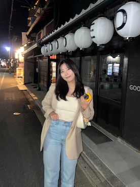 サムライさん（骨格ストレート・レディース・162cm）の秋コーディネート