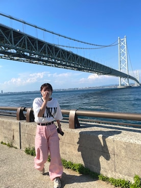 momoさん（レディース・156cm）の夏コーディネート