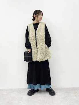 Miku Sugimotoさん（レディース・158cm）の秋コーディネート
