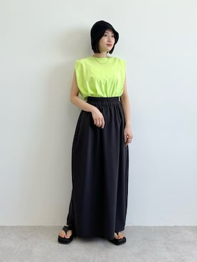 Miku Sugimotoさん（レディース・158cm）の春コーディネート