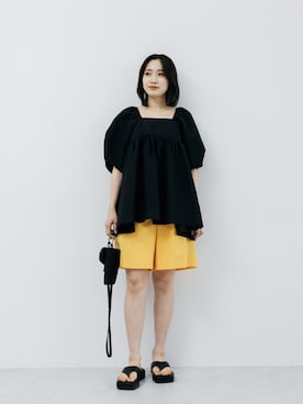 Miku Sugimotoさん（レディース・158cm）の夏コーディネート