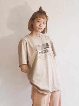 「UNIQLO U」｜陳國美さん（レディース・160cm）の夏コーディネート