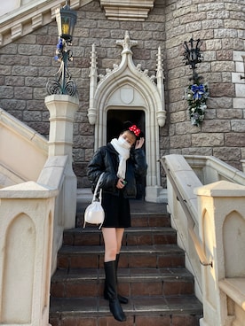 「アイテム（ジャケット/アウター）」を使った、maikoさん（レディース・170cm・10代）の冬コーディネート