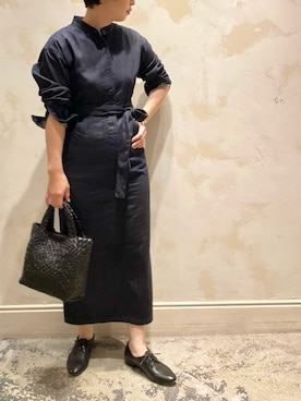 「BEARDSLEY」｜「アイテム（その他シューズ）」を使った、konnoooatsukoooさん（レディース・162cm）の夏コーディネート