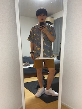 「アイテム（その他パンツ）」を使った、taihekさん（メンズ・168cm）の夏コーディネート