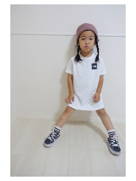 The North Face ザノースフェイス のワンピース ドレスを使ったキッズ人気ファッションコーディネート Wear