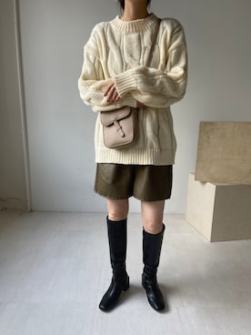 Bab pressさん（レディース・160cm）の冬コーディネート