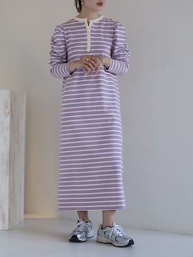 「Bab（バブ）のアイテム（ワンピース/ドレス）」を使った、Bab pressさん（レディース・160cm）の冬コーディネート