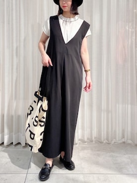 「Bab（バブ）のアイテム（バッグ）」を使った、Bab pressさん（レディース・160cm）の夏コーディネート