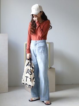 「Bab（バブ）のアイテム」を使った、Bab pressさん（レディース・160cm）の冬コーディネート