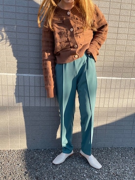 「Bab（バブ）のアイテム（パンツ）」を使った、Bab pressさん（レディース・160cm）の冬コーディネート