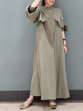 「Bab（バブ）のアイテム（ワンピース/ドレス）」を使った、Bab pressさん（レディース・158cm）の春コーディネート