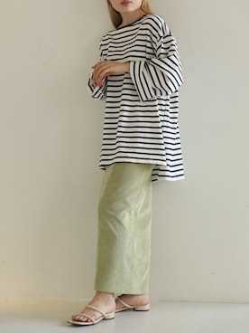 「Bab（バブ）のアイテム」を使った、Bab pressさん（レディース・160cm）の冬コーディネート