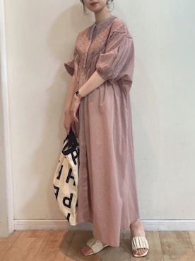 「Bab（バブ）のアイテム（バッグ）」を使った、Bab pressさん（レディース・160cm）の夏コーディネート