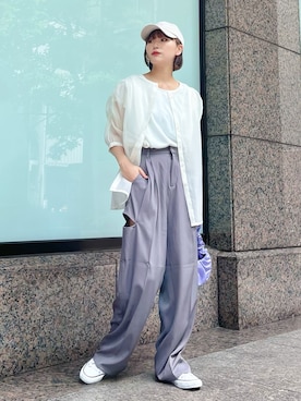 まりえってぃ【個性派マニッシュ】さん(レディース・156cm)の夏コーディネート