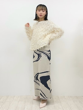 まりえってぃ【個性派マニッシュ】さん（レディース・156cm）の冬コーディネート