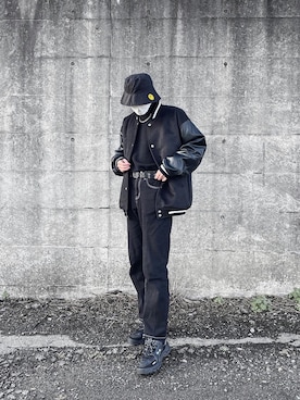 げんさん（メンズ・172cm）の冬コーディネート