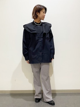 ohmori anzuさん（レディース・154cm）の夏コーディネート