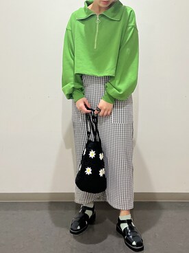 ohmori anzuさん（レディース・154cm）の春コーディネート