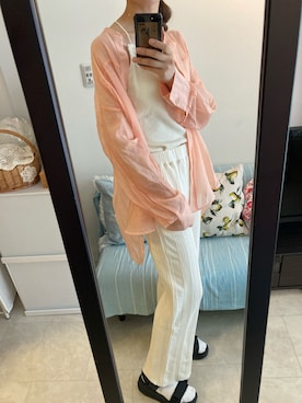 monaさん（レディース・163cm）の夏コーディネート