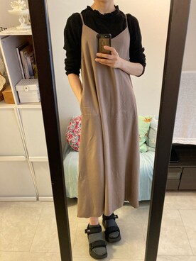 「Java（ジャバ）のアイテム」を使った、monaさん（レディース・163cm）の秋コーディネート
