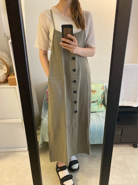 「Java（ジャバ）のアイテム」を使った、monaさん（レディース・163cm）の秋コーディネート