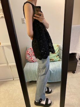 「Java（ジャバ）のアイテム」を使った、monaさん（レディース・163cm）の夏コーディネート
