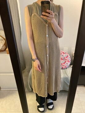 monaさん（レディース・163cm）の夏コーディネート