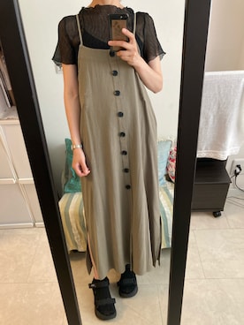 「Java（ジャバ）のアイテム」を使った、monaさん（レディース・163cm）の秋コーディネート