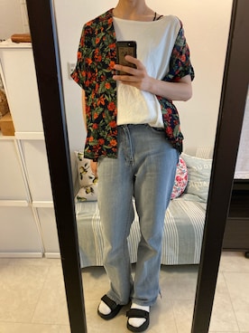 「Java（ジャバ）のアイテム」を使った、monaさん（レディース・163cm）の夏コーディネート