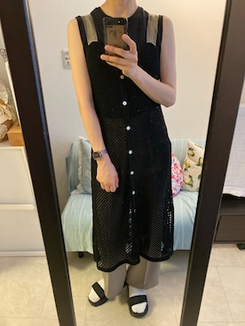 monaさん（レディース・163cm）の夏コーディネート