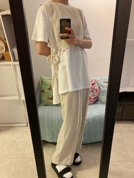 「Java（ジャバ）のアイテム」を使った、monaさん（レディース・163cm）の秋コーディネート