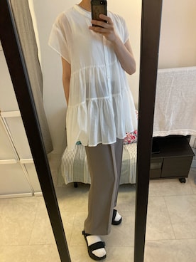 monaさん(レディース・163cm)の夏コーディネート