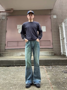 「United Athle（ユナイテッドアスレ）のアイテム」を使った、りゅうきさん（メンズ・170cm）の春コーディネート