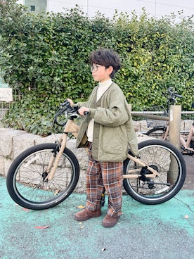 892kiさん(キッズ・110cm)の冬コーディネート