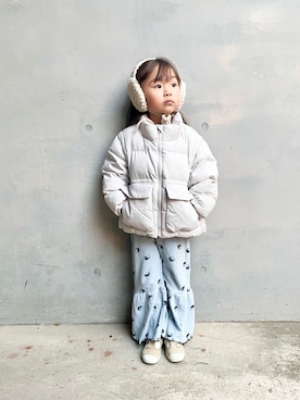 「MARKEY'S（マーキーズ）のアイテム」を使った、892kiさん（キッズ・110cm）の冬コーディネート