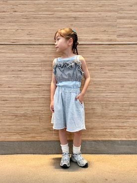 「Ocean&Ground（オーシャン&グラウンド）のアイテム」を使った、892kiさん（キッズ・110cm）の夏コーディネート
