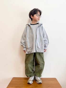 892kiさん（キッズ・110cm）の春コーディネート