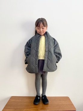 「アイテム（ブルゾン）」を使った、892kiさん（キッズ・120cm）の冬コーディネート