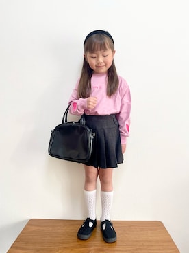 「devirock（デビロック）のアイテム」を使った、892kiさん（キッズ・110cm）の春コーディネート