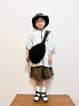 892kiさん(キッズ・110cm)の夏コーディネート