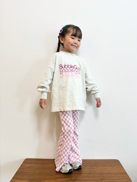 「アイテム（パンツ）」を使った、892kiさん（キッズ・110cm）の春コーディネート